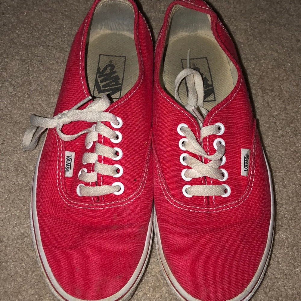 Red vans